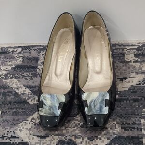 Black Women's Shoes with Marble Accent Brunella By Joy And Peace